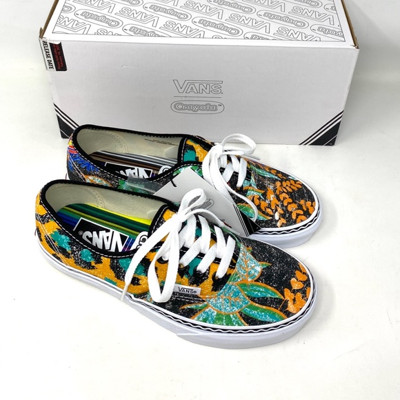 VANS Authentic Crayola Van Doren Men’s Low Top Canvas Sneakers Size VN0A5KRDARF - Picture 10 of 12